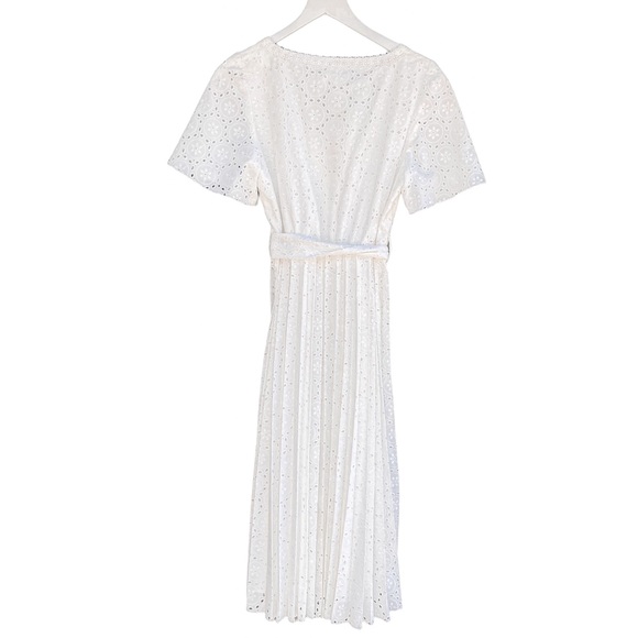 Sezane Isidore Dress in White - Picture 9 of 13